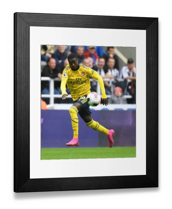 Framed Print : Pepe in Action: Arsenal vs. Newcastle United, Premier League 2019-20 Framed Print : Pepe in Action: Arsenal vs. Newcastle United, Premier League 2019-20