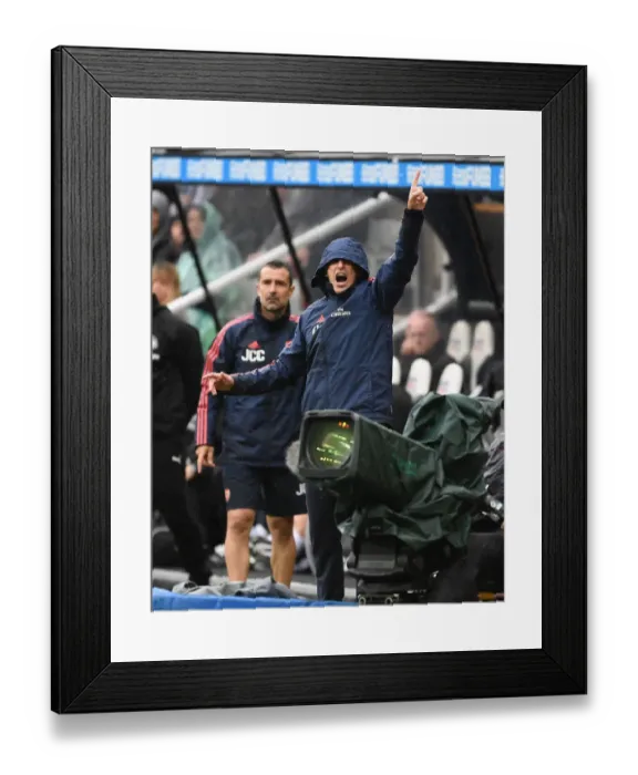 Framed Print : Unai Emery Focuses on Arsenal Tactics During Newcastle United Clash, Premier League 2019-20 Framed Print : Unai Emery Focuses on Arsenal Tactics During Newcastle United Clash, Premier League 2019-20