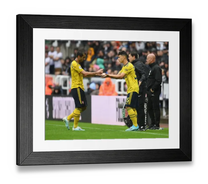Framed Print : Martinelli Replaces Mkhitaryan: Arsenal Substitution During Newcastle United vs Arsenal (2019-20) Framed Print : Martinelli Replaces Mkhitaryan: Arsenal Substitution During Newcastle United vs Arsenal (2019-20)