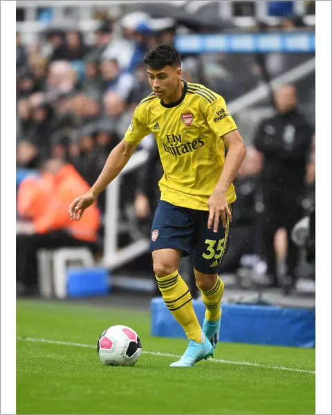 Gabriel Martinelli in Action: Newcastle United vs. Arsenal FC, Premier League 2019-20