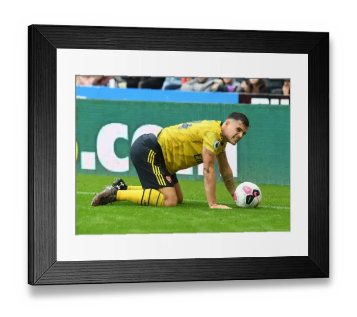 Framed Print : Granit Xhaka: Arsenal's Midfield Masterclass against Newcastle United