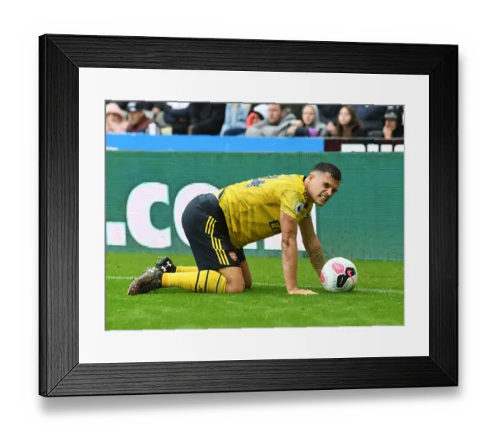 Framed Print : Granit Xhaka in Action: Arsenal vs. Newcastle United, Premier League 2019-20 Framed Print : Granit Xhaka in Action: Arsenal vs. Newcastle United, Premier League 2019-20