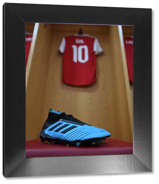 Mesut Ozil's Arsenal Locker Room - Arsenal v Olympique Lyonnais, Emirates Cup 2019