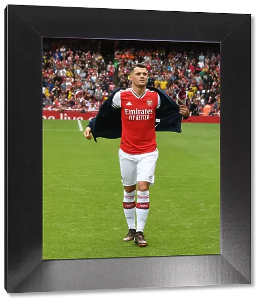 Granit Xhaka: Arsenal's Ready Midfielder at Emirates Cup (2019) vs Olympique Lyonnais