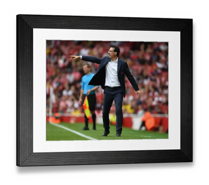 Framed Print : Unai Emery Leads Arsenal Against Olympique Lyonnais in 2019 Emirates Cup Clash Framed Print : Unai Emery Leads Arsenal Against Olympique Lyonnais in 2019 Emirates Cup Clash