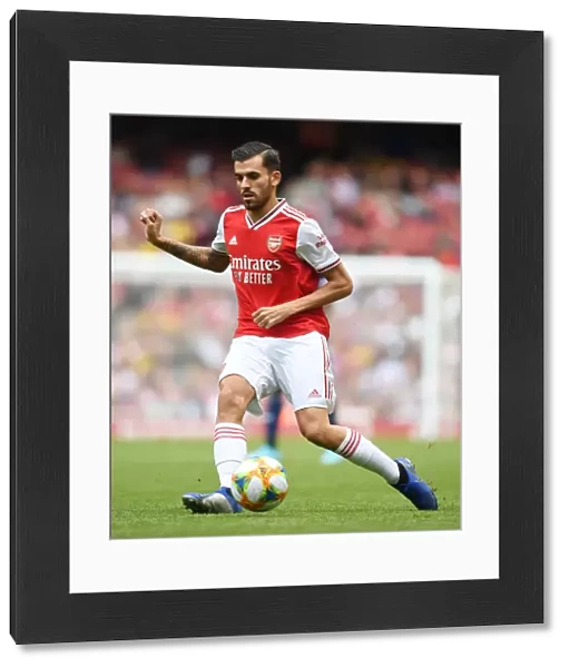 Arsenal's Dani Ceballos in Action Against Olympique Lyonnais at Emirates Cup 2019