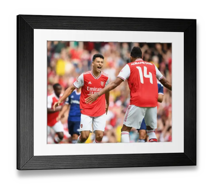 Framed Print : Arsenal's Controversial Offside: Martinelli's Disallowed Goal vs. Olympique Lyonnais - Emirates Cup 2019 Framed Print : Arsenal's Controversial Offside: Martinelli's Disallowed Goal vs. Olympique Lyonnais - Emirates Cup 2019
