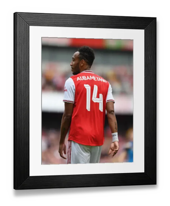 Framed Print : Arsenal vs. Olympique Lyonnais: Emirates Cup Clash, 2019