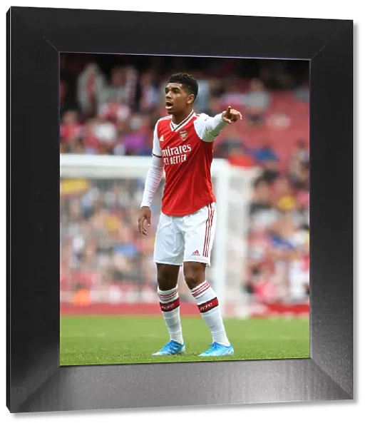 Arsenal vs. Olympique Lyonnais: Tyreece John-Jules in Action at the Emirates Cup, 2019