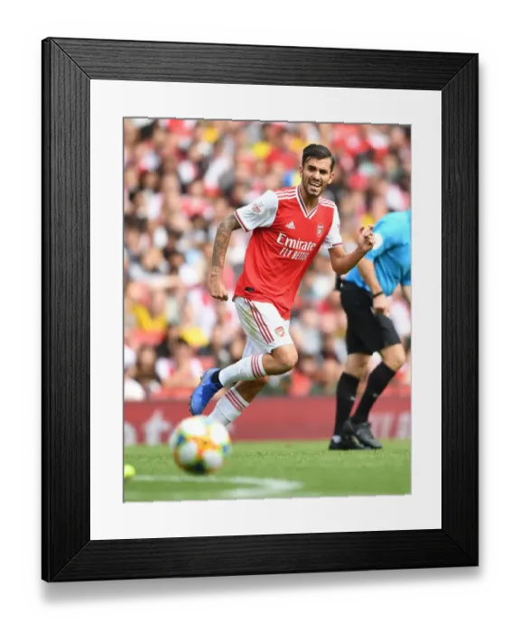 Framed Print : Arsenal's Dani Ceballos in Action against Olympique Lyonnais at Emirates Cup 2019 Framed Print : Arsenal's Dani Ceballos in Action against Olympique Lyonnais at Emirates Cup 2019
