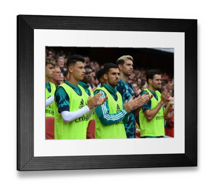 Framed Print : Arsenal Honors Jose Reyes with Emirates Cup Tribute vs. Olympique Lyonnais