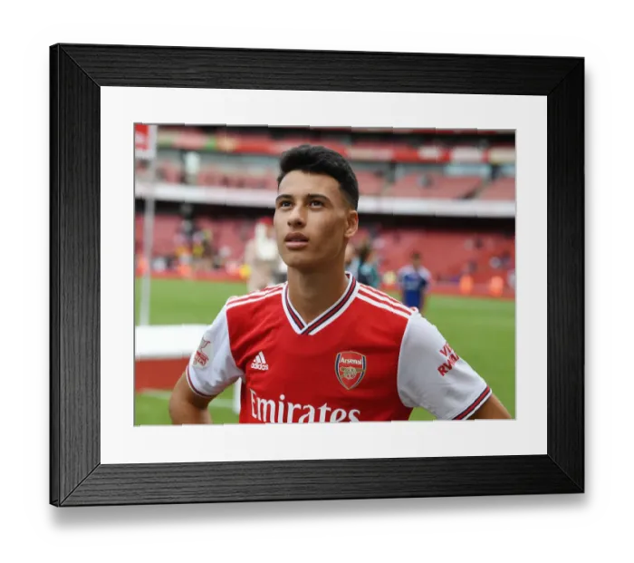 Framed Print : Arsenal's Gabriel Martinelli Celebrates Emirates Cup Victory Framed Print : Arsenal's Gabriel Martinelli Celebrates Emirates Cup Victory