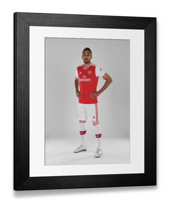 Framed Print : Pierre-Emerick Aubameyang of Arsenal Framed Print : Pierre-Emerick Aubameyang of Arsenal
