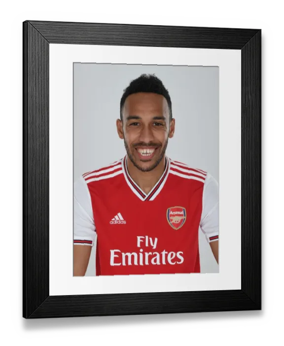 Framed Print : Pierre-Emerick Aubameyang of Arsenal