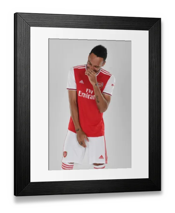 Framed Print : Pierre-Emerick Aubameyang of Arsenal