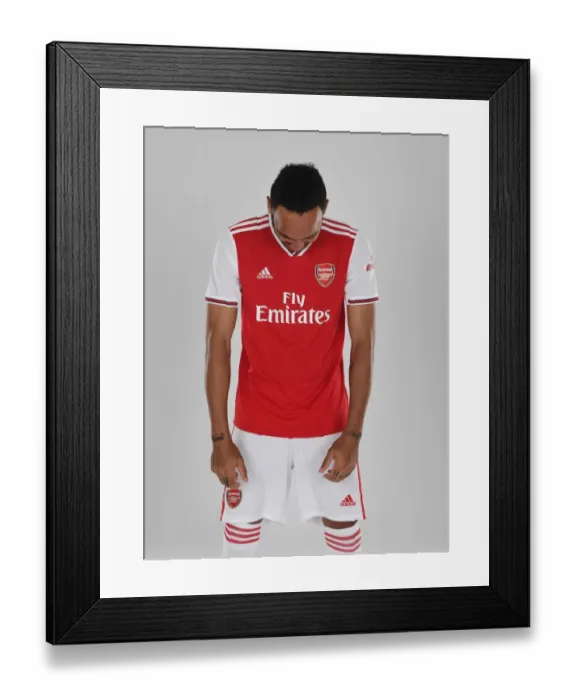 Framed Print : Pierre-Emerick Aubameyang of Arsenal Framed Print : Pierre-Emerick Aubameyang of Arsenal