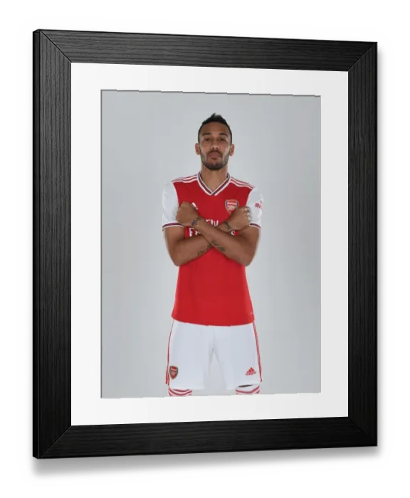 Framed Print : Pierre-Emerick Aubameyang of Arsenal