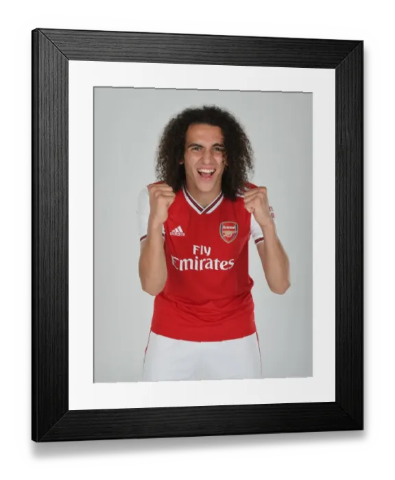 Framed Print : Matteo Guendouzi of Arsenal