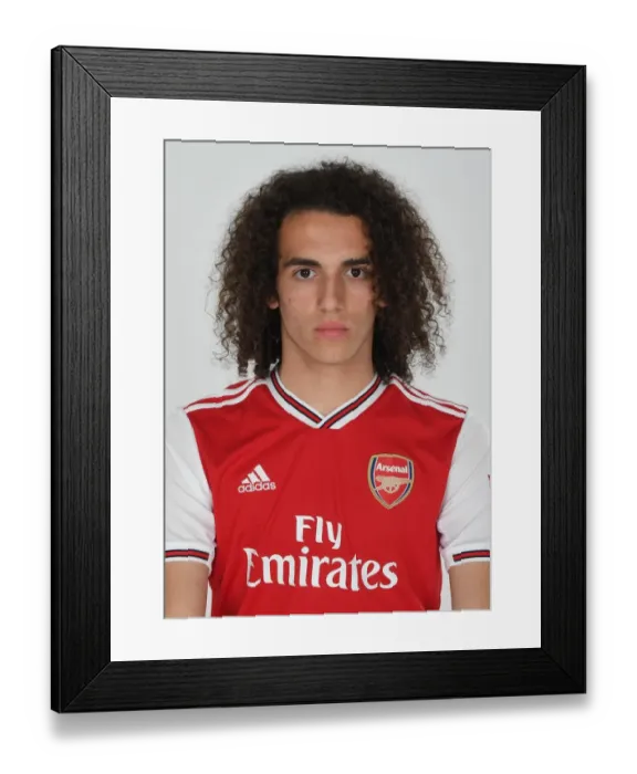 Framed Print : Matteo Guendouzi of Arsenal