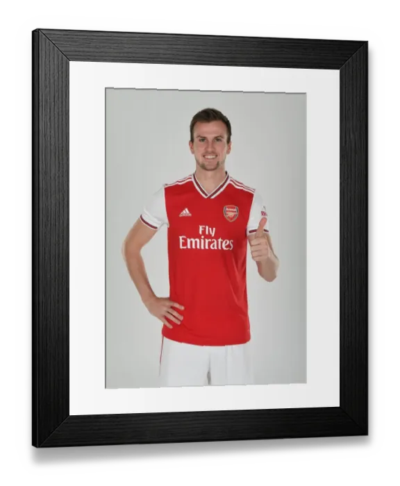 Framed Print : Rob Holding of Arsenal. Arsenal Training Ground
