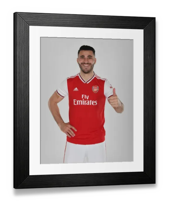 Framed Print : Sead Kolasinac of Arsenal Framed Print : Sead Kolasinac of Arsenal