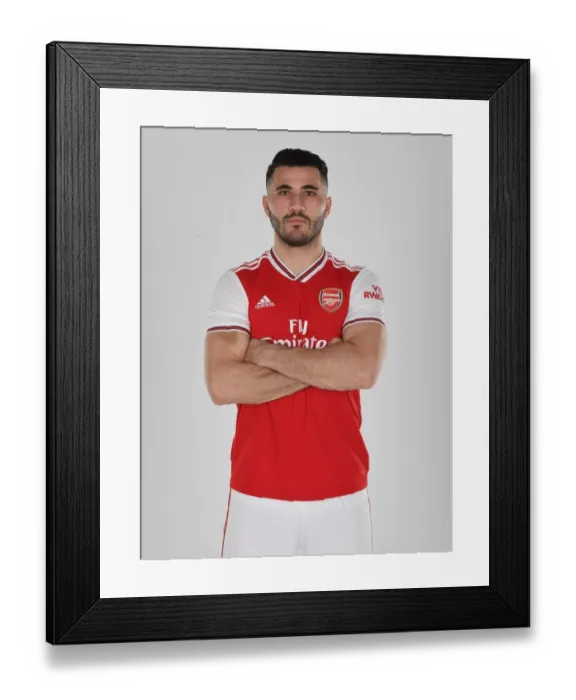 Framed Print : Sead Kolasinac of Arsenal Framed Print : Sead Kolasinac of Arsenal