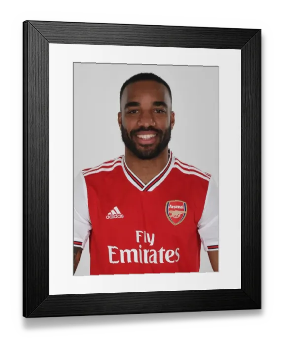 Framed Print : Alex Lacazette of Arsenal Framed Print : Alex Lacazette of Arsenal