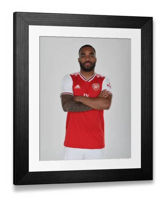 Framed Print : Alex Lacazette of Arsenal Framed Print : Alex Lacazette of Arsenal