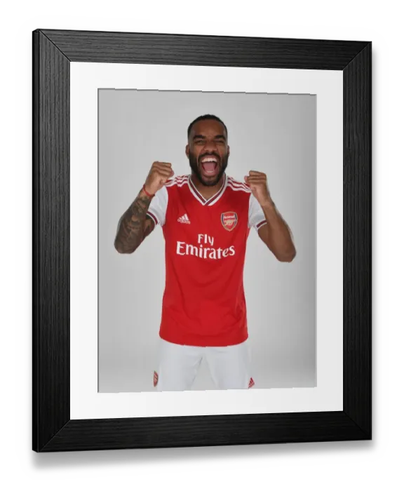 Framed Print : Alex Lacazette of Arsenal Framed Print : Alex Lacazette of Arsenal