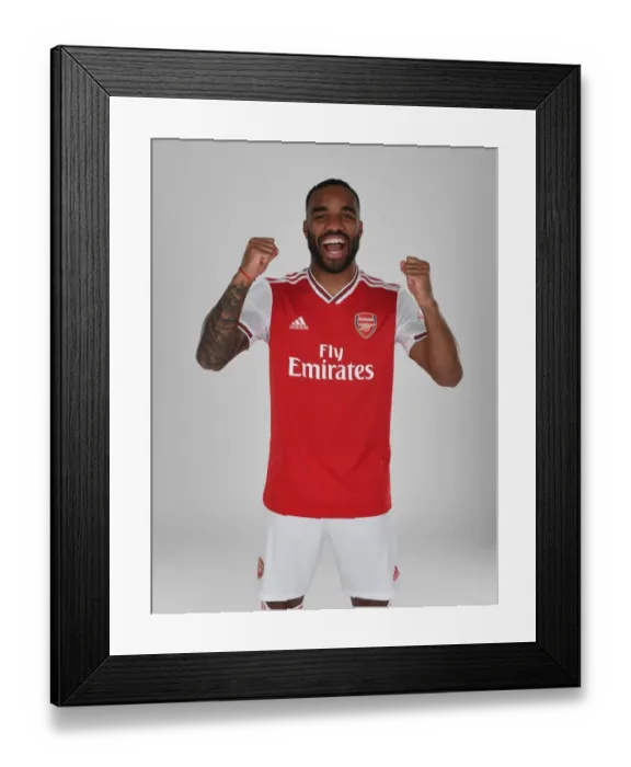 Framed Print : Alex Lacazette of Arsenal