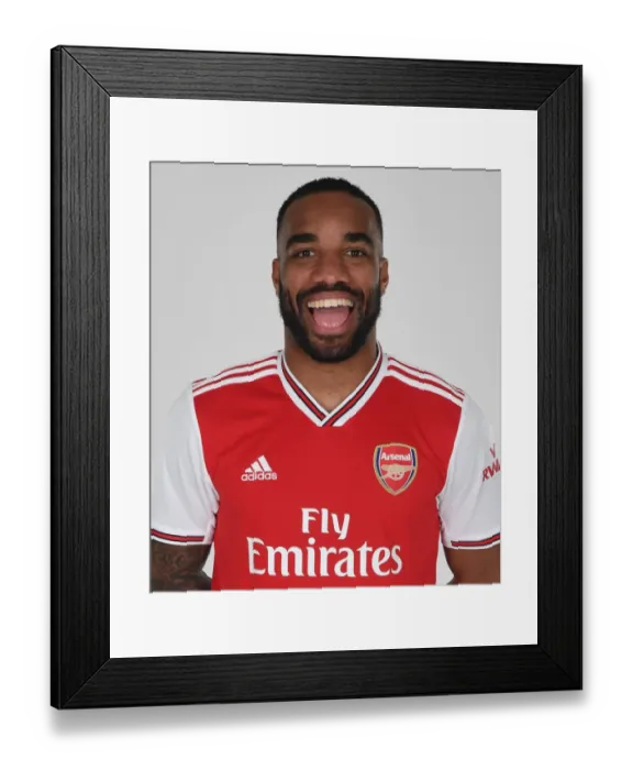 Framed Print : Alex Lacazette of Arsenal