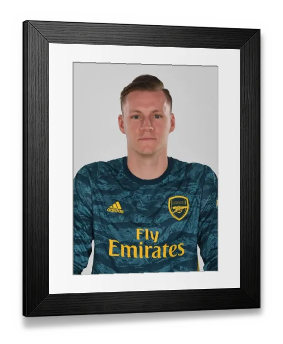 Framed Print : Bernd Leno of Arsenal. Arsenal Training Ground Framed Print : Bernd Leno of Arsenal. Arsenal Training Ground