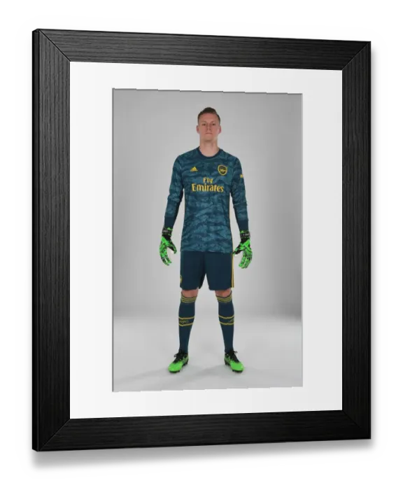 Framed Print : Bernd Leno of Arsenal. Arsenal Training Ground Framed Print : Bernd Leno of Arsenal. Arsenal Training Ground