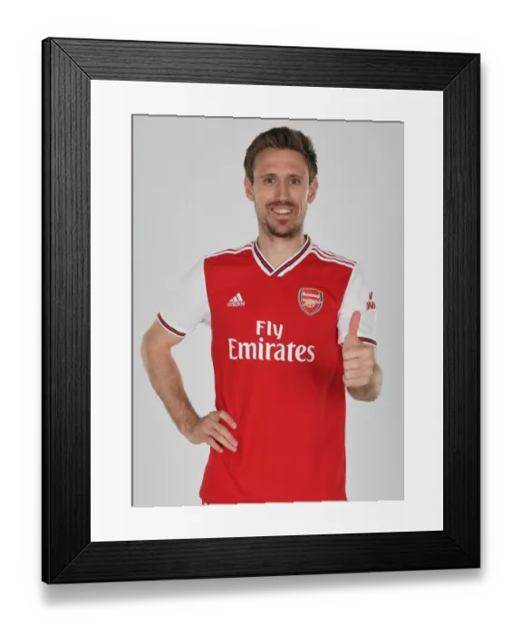 Framed Print : Nacho Monreal of Arsenal. Arsenal Training Ground Framed Print : Nacho Monreal of Arsenal. Arsenal Training Ground