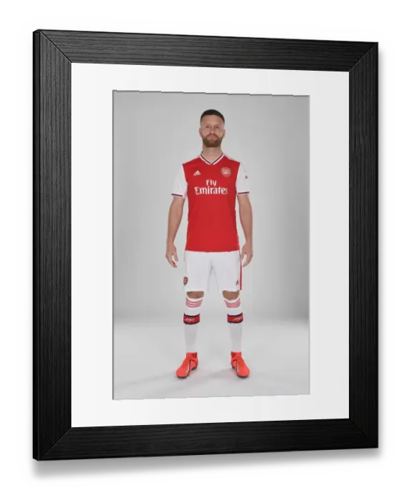 Framed Print : Shkodran Mustafi of Arsenal