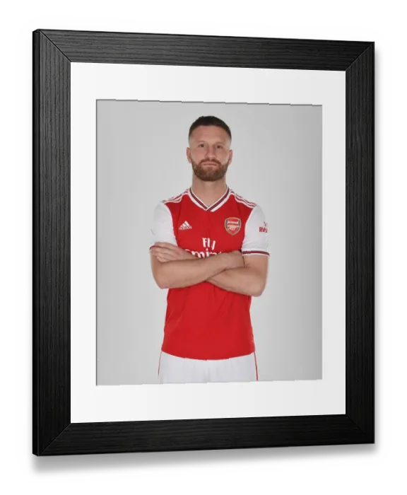 Framed Print : Shkodran Mustafi of Arsenal