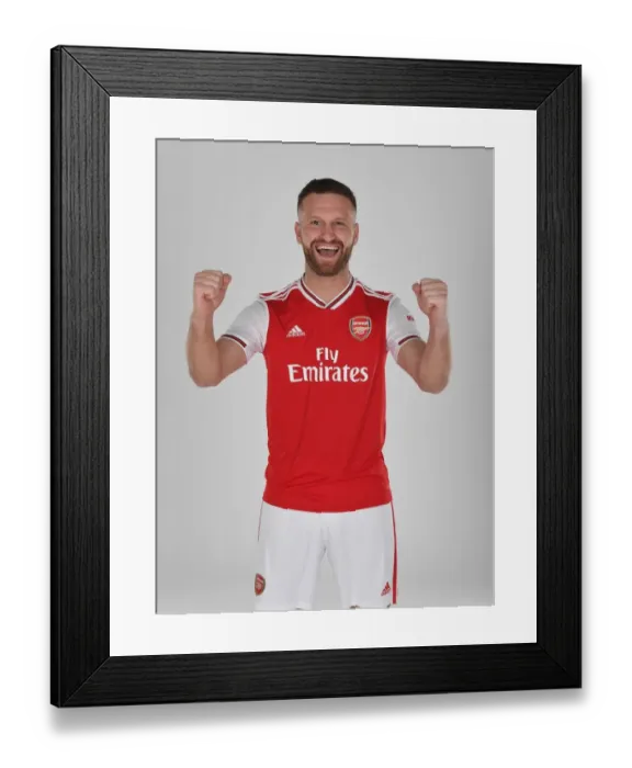 Framed Print : Shkodran Mustafi of Arsenal