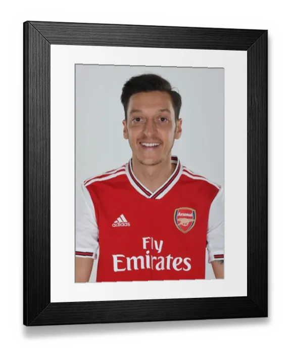 Framed Print : Mesut Ozil of Arsenal. Arsenal Training Ground