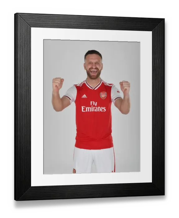 Framed Print : Shkodran Mustafi of Arsenal