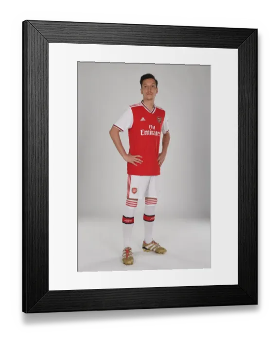 Framed Print : Mesut Ozil of Arsenal. Arsenal Training Ground Framed Print : Mesut Ozil of Arsenal. Arsenal Training Ground