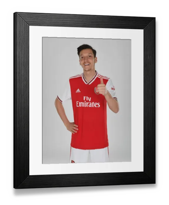 Framed Print : Mesut Ozil of Arsenal. Arsenal Training Ground