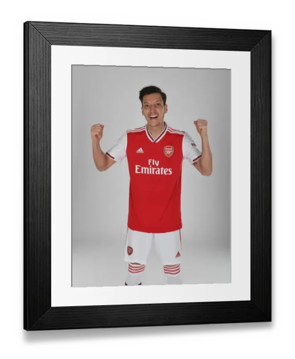 Framed Print : Mesut Ozil of Arsenal. Arsenal Training Ground Framed Print : Mesut Ozil of Arsenal. Arsenal Training Ground