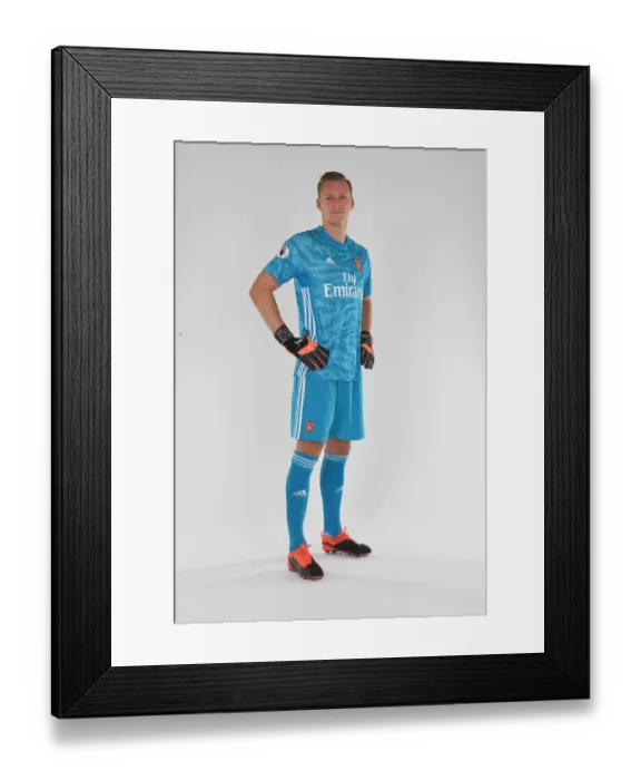Framed Print : Arsenal FC: Bernd Leno at Arsenal's 2019-20 Photocall Framed Print : Arsenal FC: Bernd Leno at Arsenal's 2019-20 Photocall