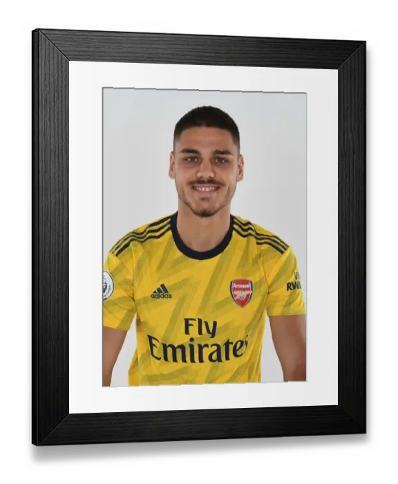 Framed Print : Arsenal's Konstantinos Mavropanos Prepares for 2019-20 Season at Training