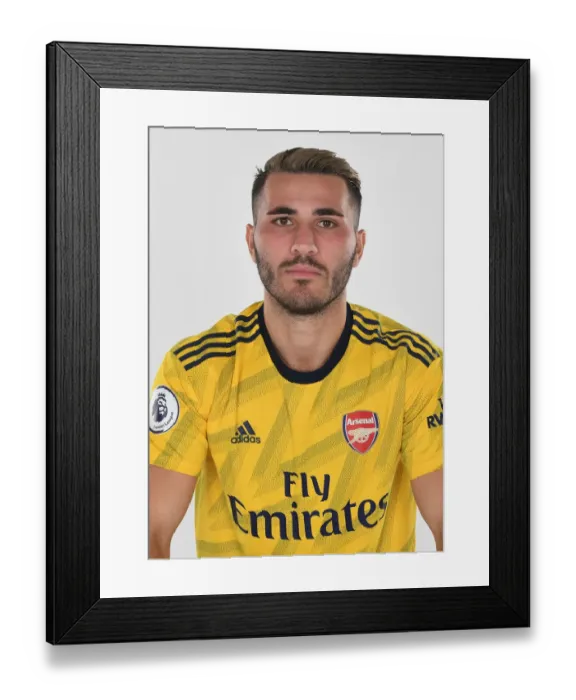 Framed Print : Arsenal FC: Sead Kolasinac at 2019-20 Pre-Season Training
