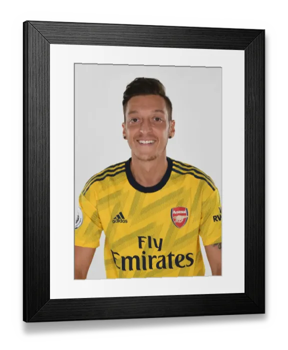 Framed Print : Mesut Ozil at Arsenal's 2019-2020 Pre-Season Training