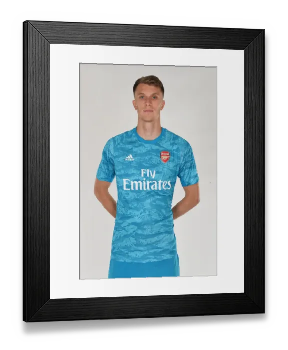 Framed Print : Arsenal FC: Matt Macey Training at London Colney, 2019