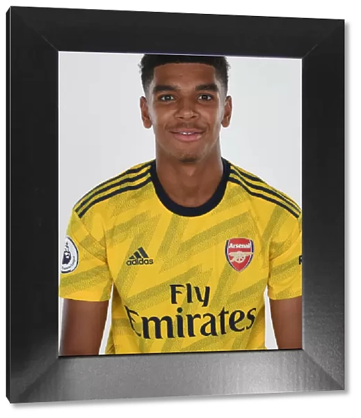 Arsenal's Tyreece John-Jules at 2019-2020 Arsenal Photocall