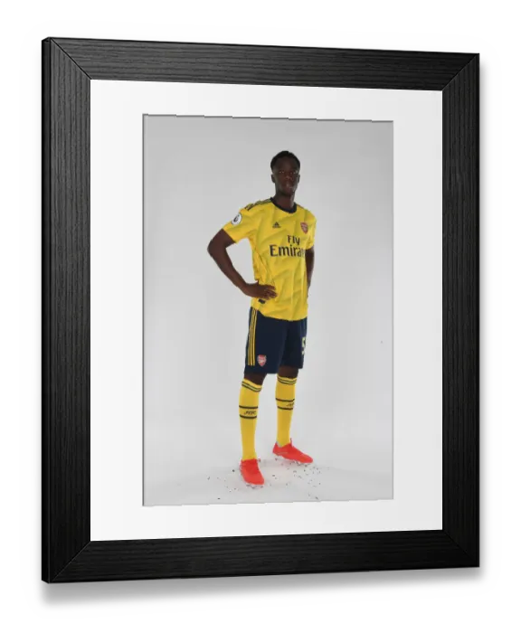 Framed Print : Arsenal's Newcomer James Olayinka Kicks Off 2019-2020 Season at London Colney Training Ground Framed Print : Arsenal's Newcomer James Olayinka Kicks Off 2019-2020 Season at London Colney Training Ground