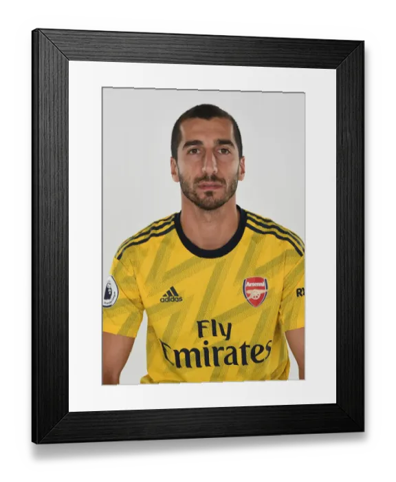 Framed Print : Arsenal's Mkhitaryan at 2019-20 Pre-Season Training